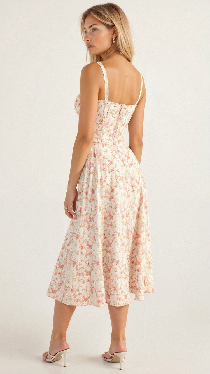 Women’s Floral Formal Dress | Midi