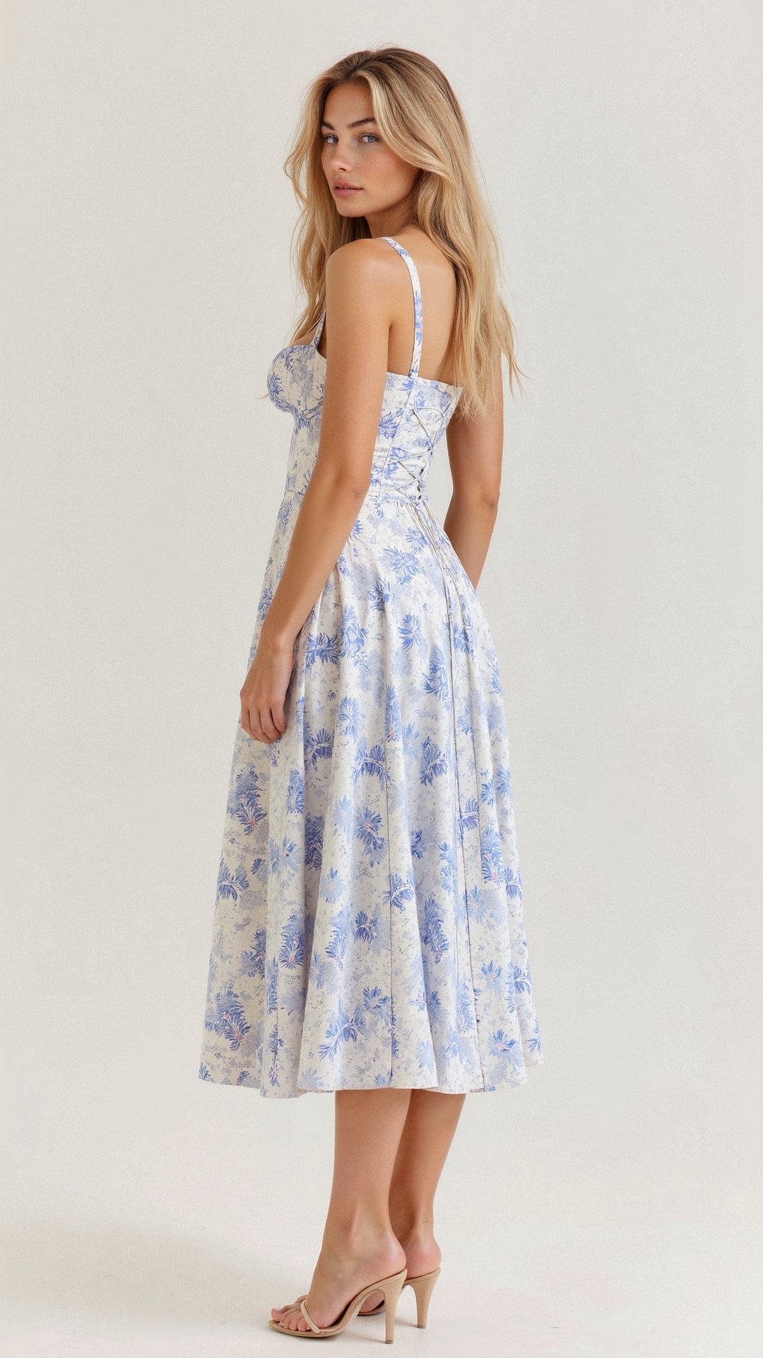 Women’s Floral Formal Dress | Midi