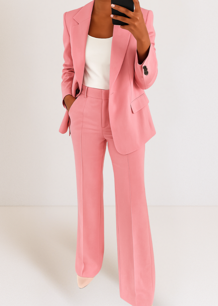 Women’s Elegant Tailored Blazer and Trouser Co-Ord Set | Two Piece