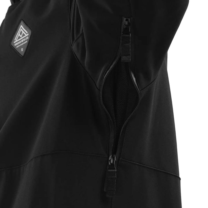 Veste de ski d’hiver à capuche pour homme | fermeture éclair