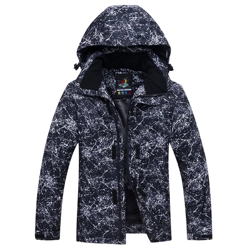 Ensemble de ski d’hiver pour homme avec veste et pantalon | neige
