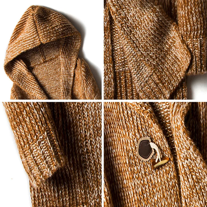 Long cardigan en maille pour femme | Hiver
