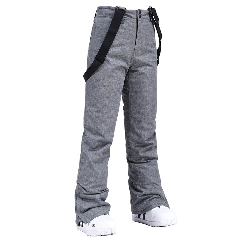 Pantalon de ski d’hiver matelassé unisexe | neige