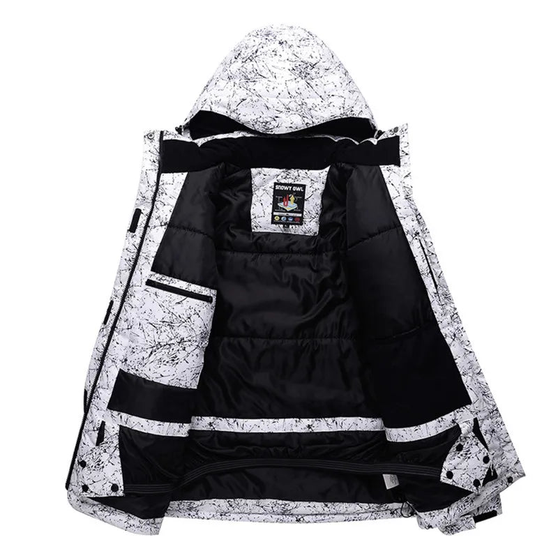 Ensemble de ski d’hiver pour homme avec veste et pantalon | neige