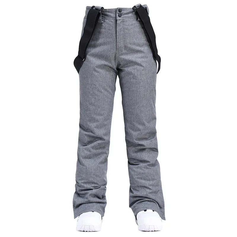 Pantalon de ski d’hiver matelassé unisexe | neige