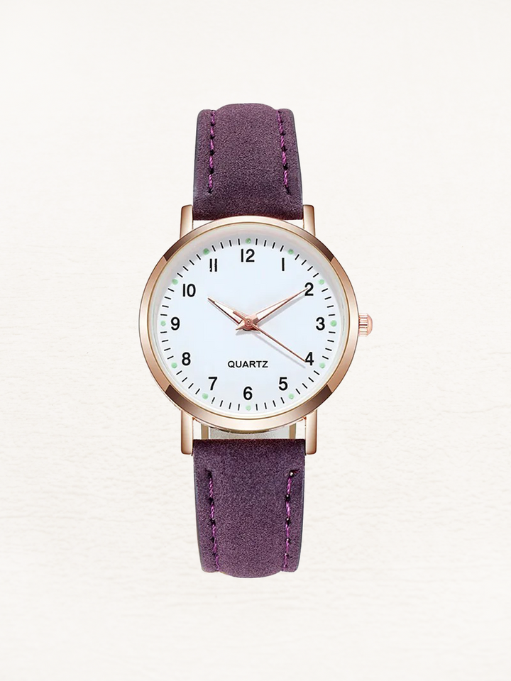 Women’s Classic Round Dial Wrist Watch | Elegant