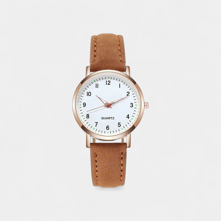 Women’s Classic Round Dial Wrist Watch | Elegant