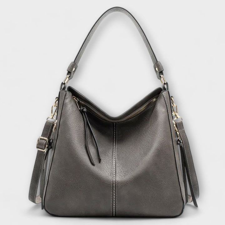 Women's Multi Zip Shoulder Bag | Large