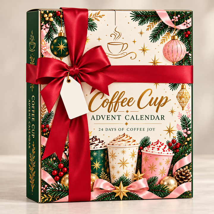 Christmas Coffee Cup Hangers Advent Calendar | Coffee Lover