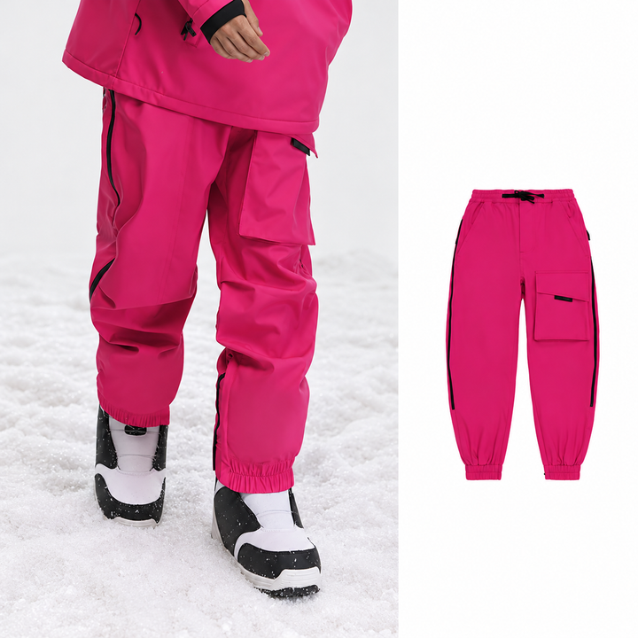 Unisex Half Zip Hooded Ski Jacket And Pant | Anorak