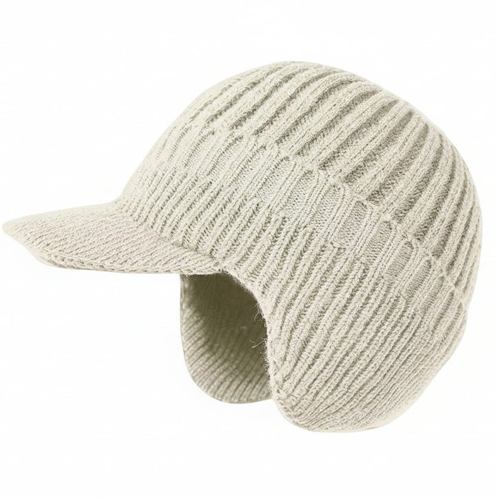 Bonnet d’hiver tricoté unisexe | côtelé
