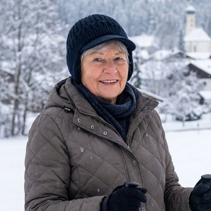 Bonnet d’hiver tricoté unisexe | côtelé