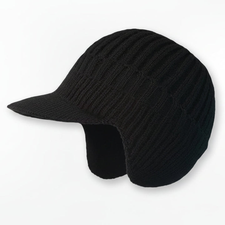 Bonnet d’hiver tricoté unisexe | côtelé
