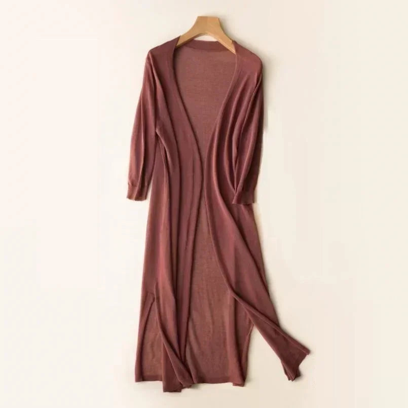 Long cardigan pour femme | Décontracté