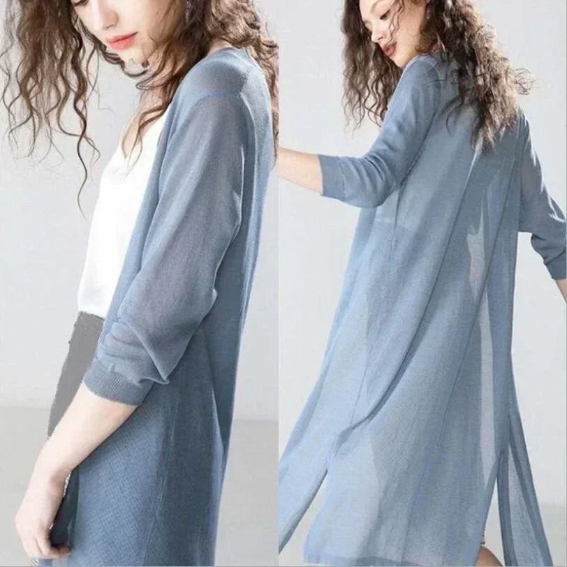 Long cardigan pour femme | Décontracté