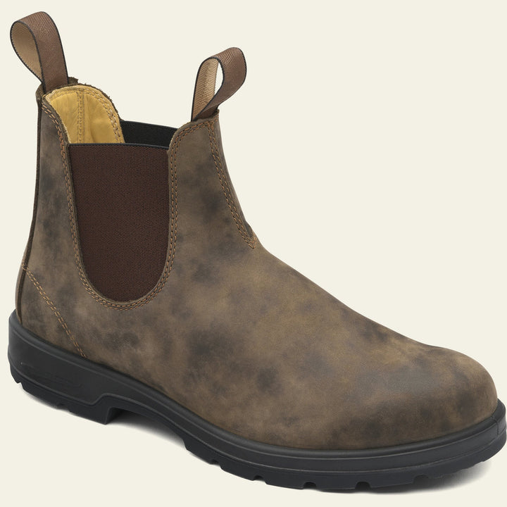 Men's Winter Slip-On Chelsea Boots | Heel