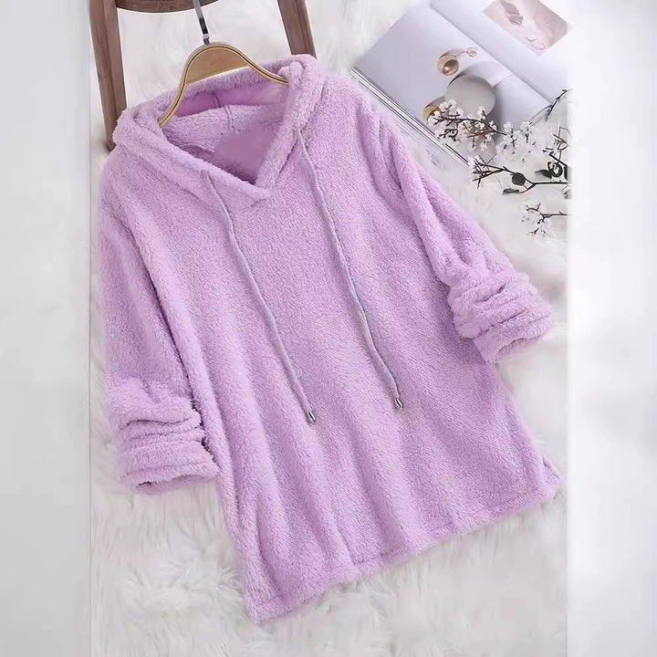 Women's Winter knitted Hoodie | Longline