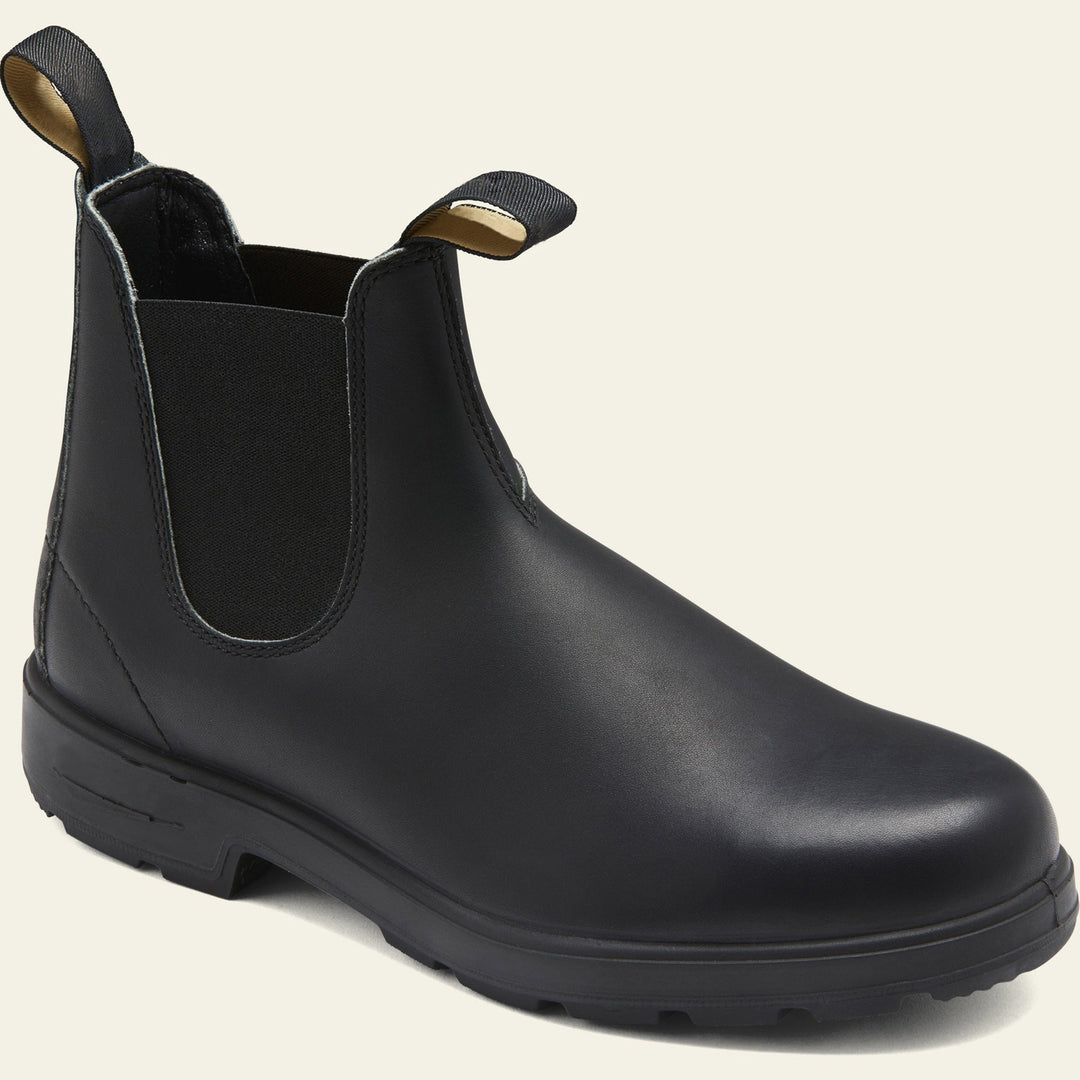 Bottines Chelsea d'hiver pour homme à bout rond et talon | à enfiler
