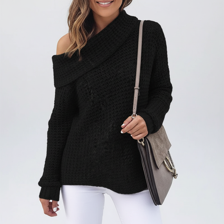 Women’s Knit Off Shoulder Jumper | Long Sleeve