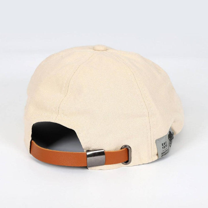 Casquette plate gavroche pour homme à boucle | Ajustable