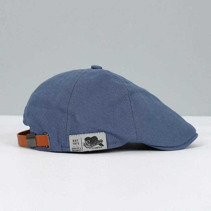 Casquette plate gavroche pour homme à boucle | Ajustable