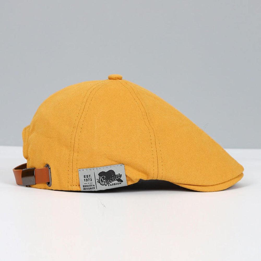 Casquette plate gavroche pour homme à boucle | Ajustable