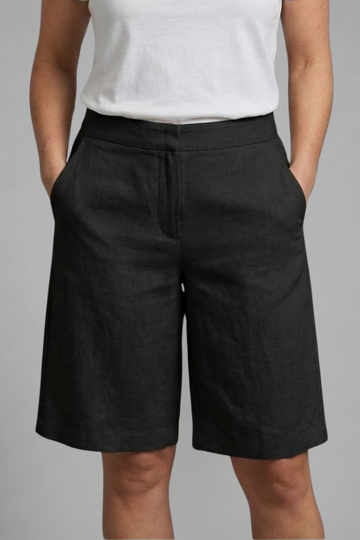 Women’s High Waisted Tailored Summer Shorts | Relaxed Fit