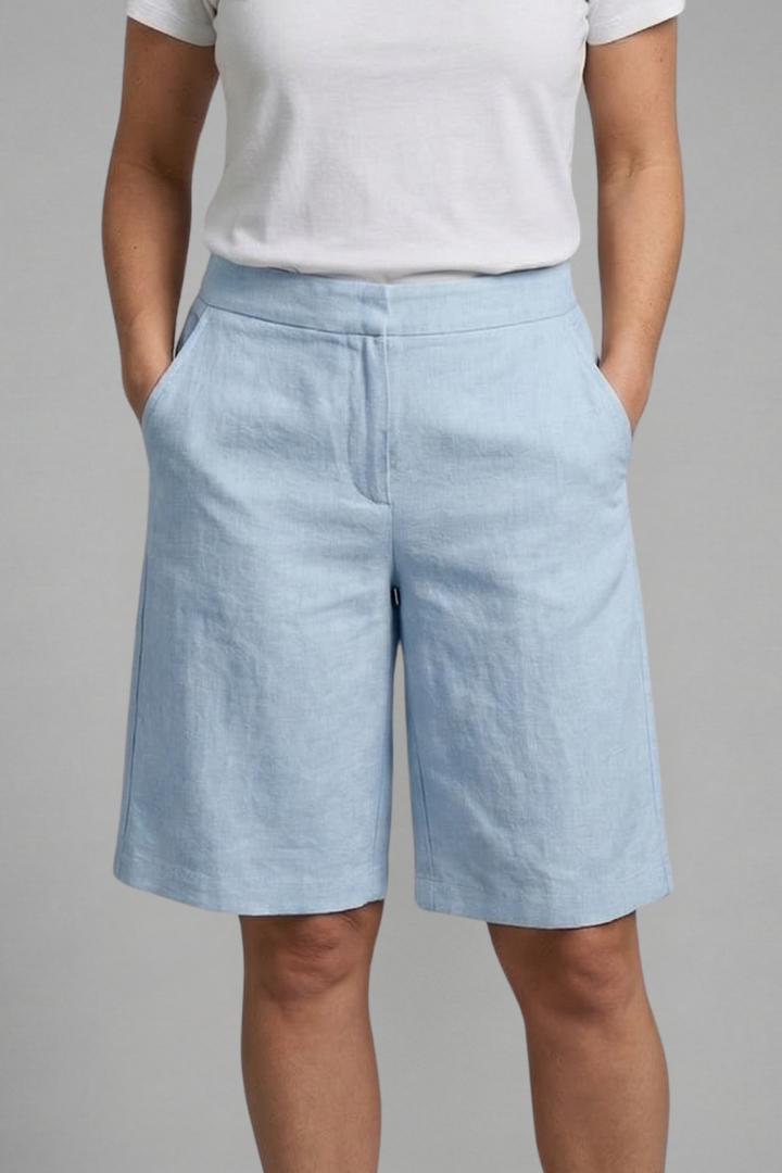 Women’s High Waisted Tailored Summer Shorts | Relaxed Fit