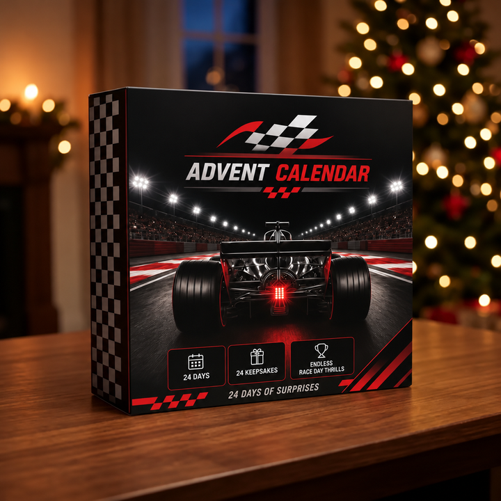 Calendrier de l’Avent de Noël | voitures de course et accessoires