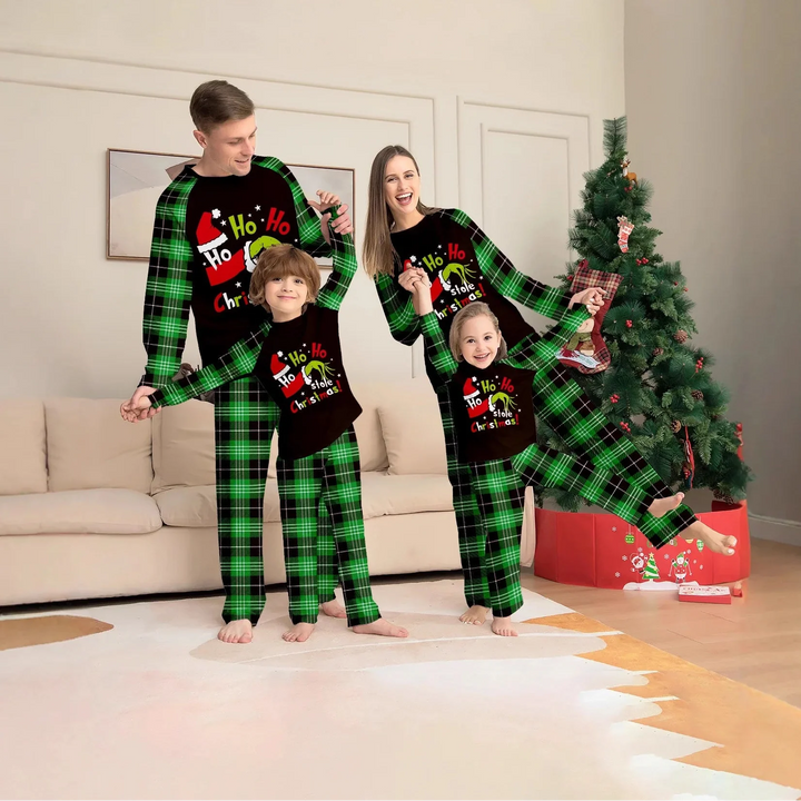 Ensemble de pyjamas de Noël assortis pour toute la famille, à manches longues | Hiver
