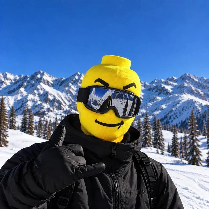 Unisex Knitted Funny Face Balaclava Ski Mask | Winter