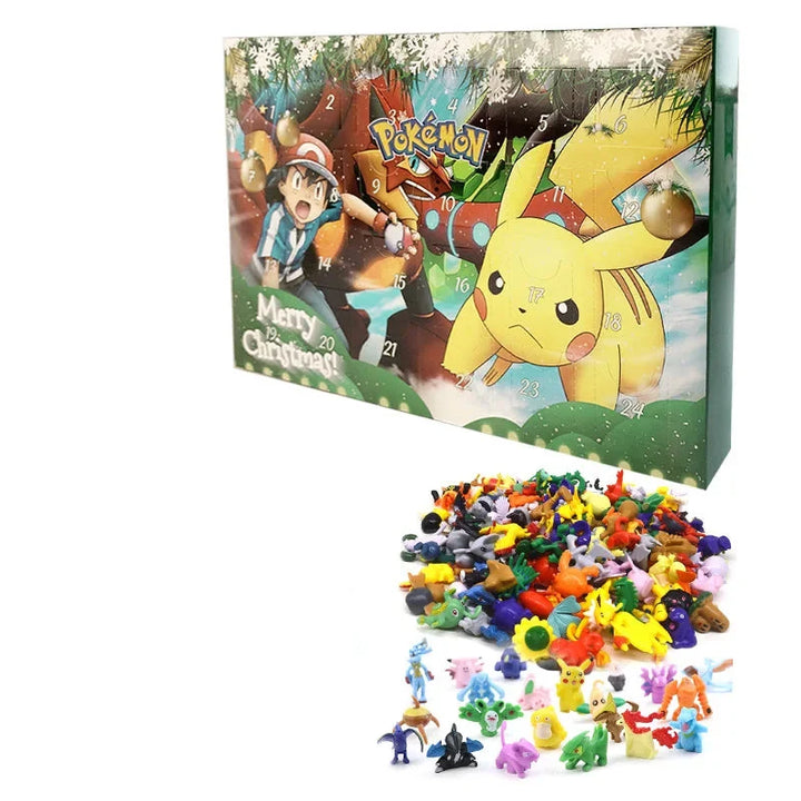Calendrier de l’Avent figurines mini-monstres | Noël