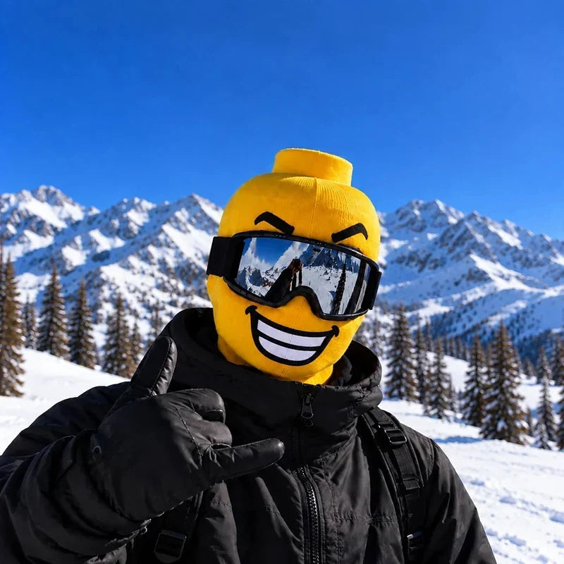 Unisex Knitted Funny Face Balaclava Ski Mask | Winter