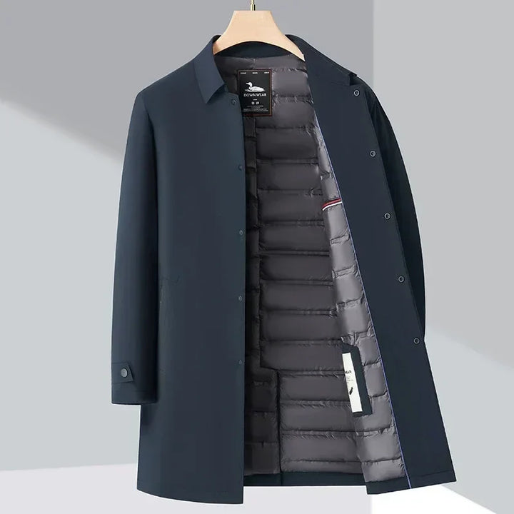Trench-coat matelassé pour homme | Hiver