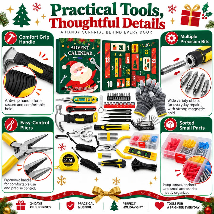 DIY Tool Advent Calendar With Repair Kit | Christmas