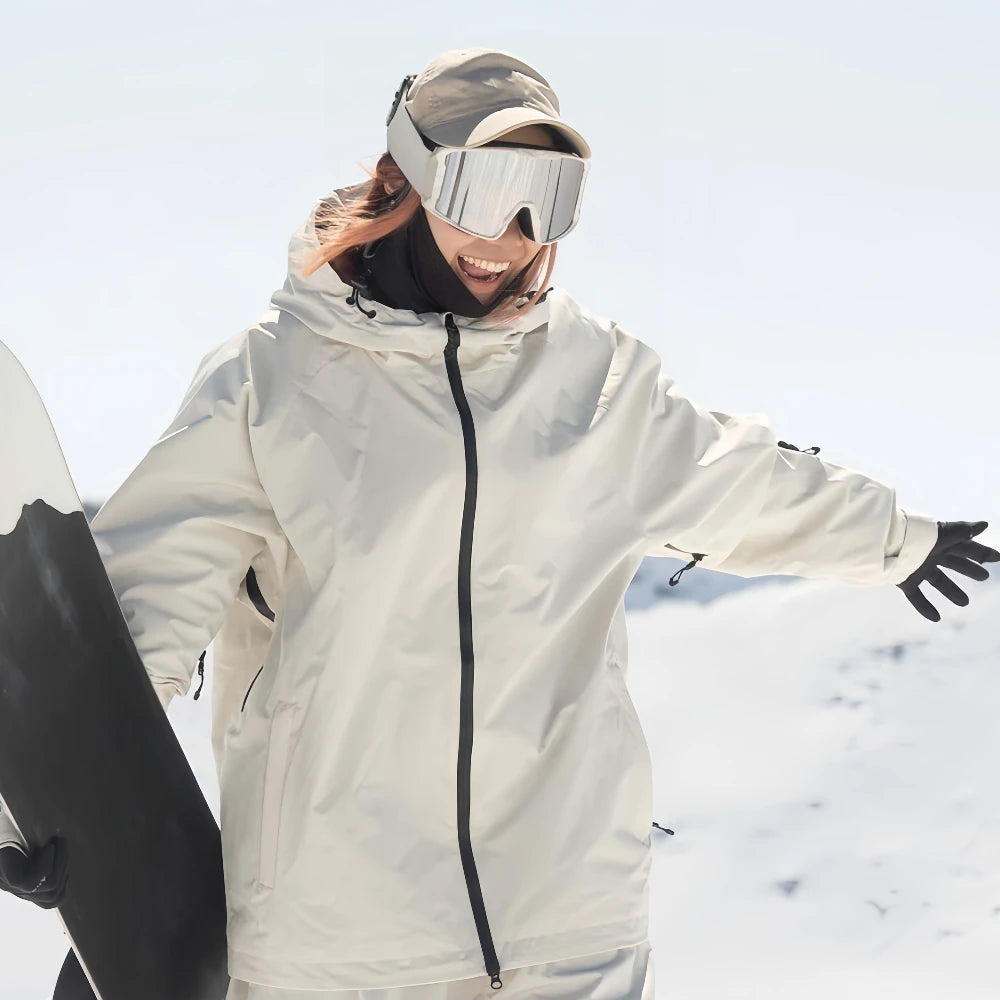 Unisex Hooded Oversized Ski Jacket | Snowboard