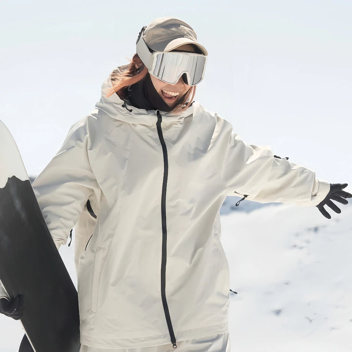 Unisex Hooded Oversized Ski Jacket | Snowboard