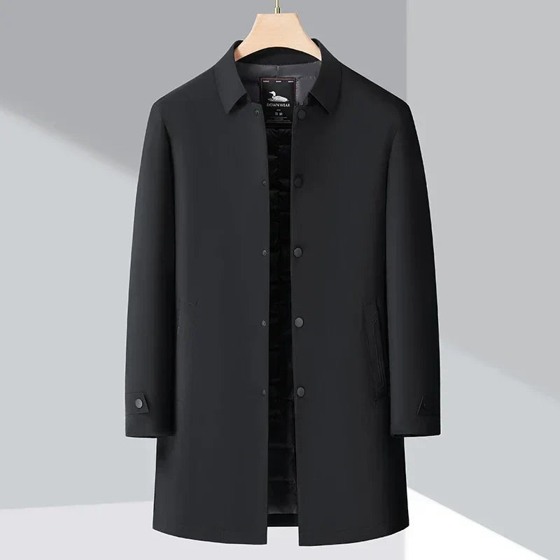 Trench-coat matelassé pour homme | Hiver