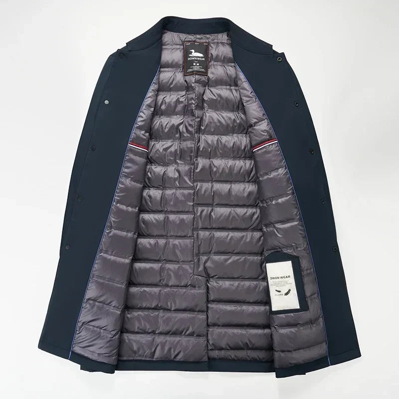 Trench-coat matelassé pour homme | Hiver