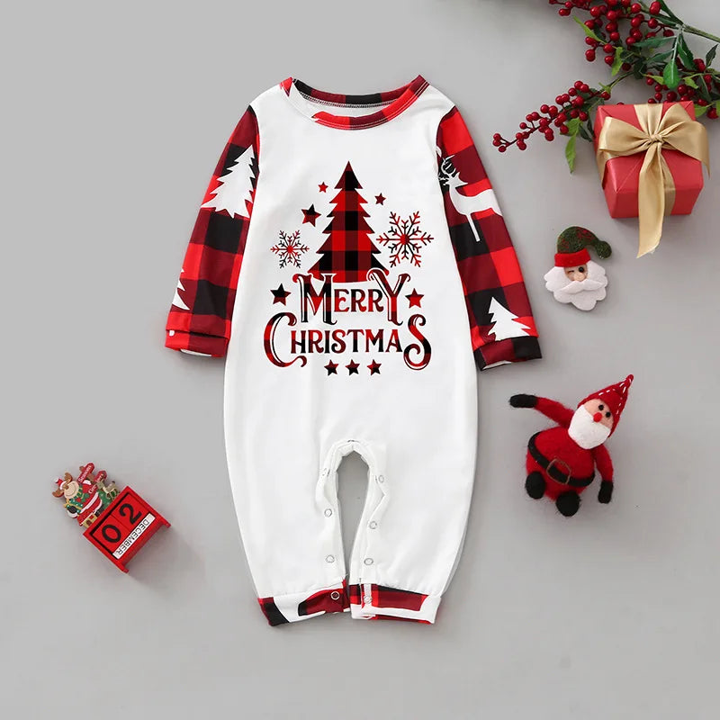 Family Matching Printed Pajamas Set | Christmas