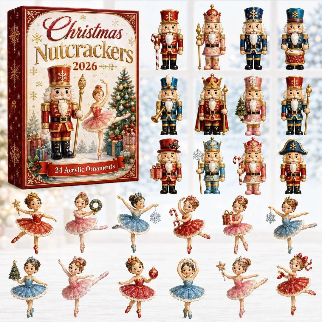 Calendrier de l’Avent de Noël | décorations miniatures | 24 jours