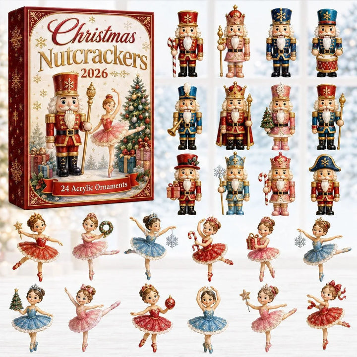 Calendrier de l’Avent de Noël | décorations miniatures | 24 jours