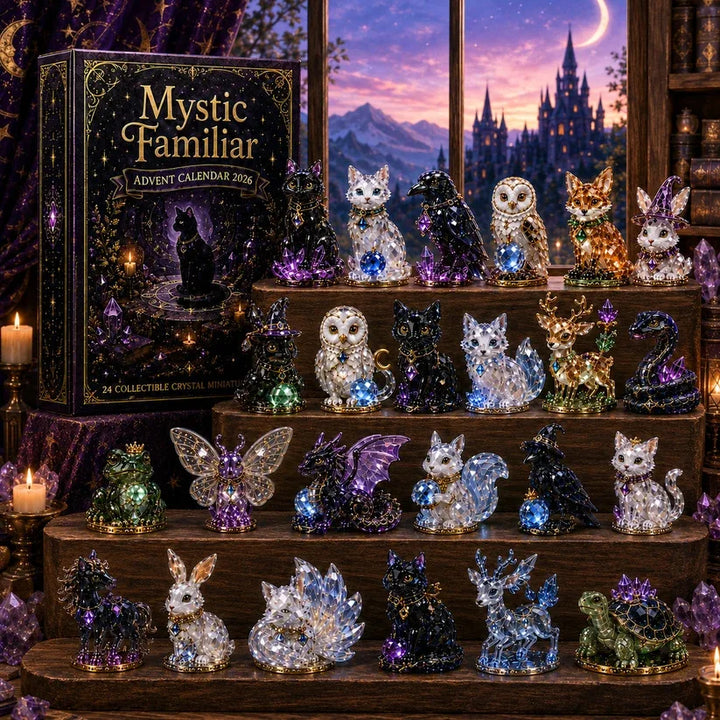 Decorative Advent Calendar With Animal Figures | Christmas