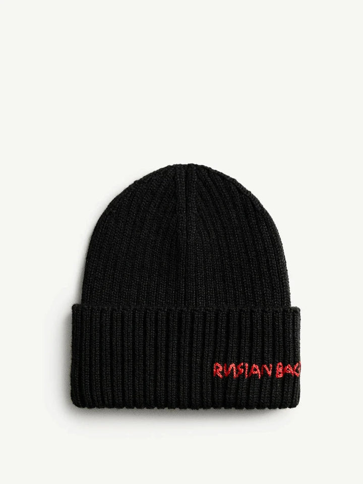 Women's Winter Knit Beanie Hat | Ribbed