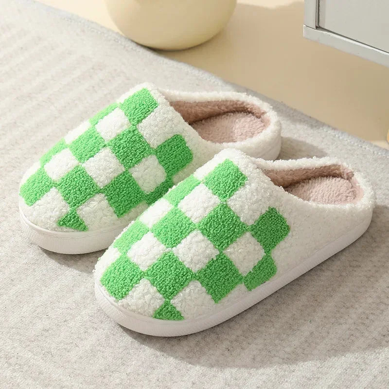 Unisex Winter Non-Slip House Slippers | Warm