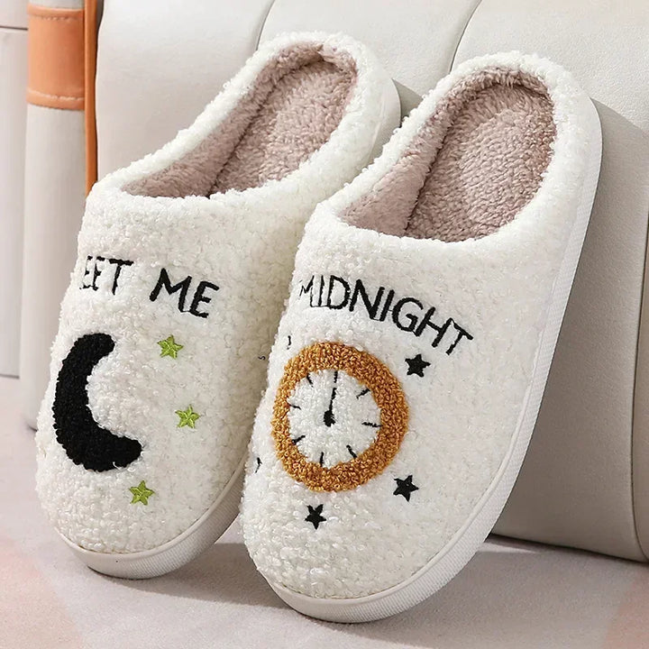 Unisex Winter Non-Slip House Slippers | Warm