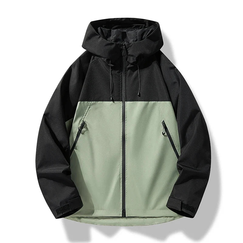 Men's Winter Windbreaker Jacket | Hooded