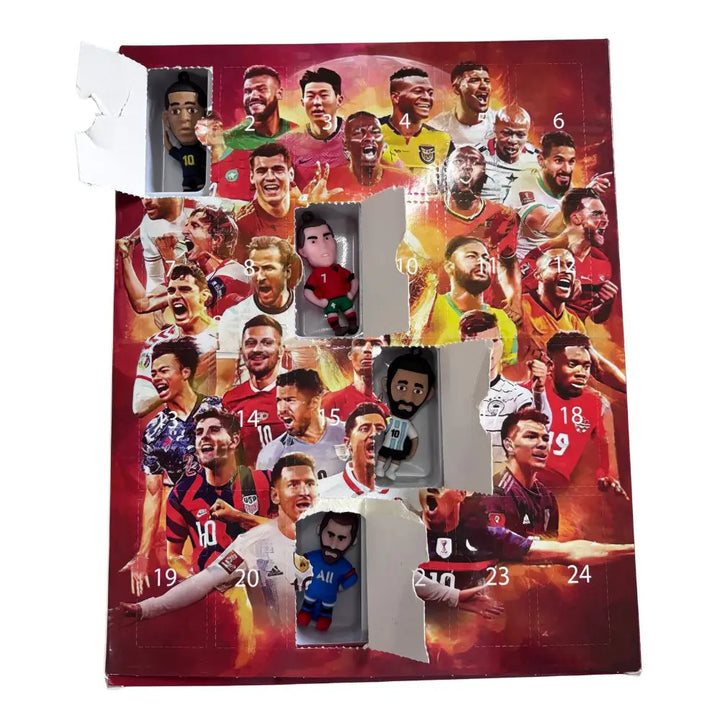 Calendrier de l’Avent sur le football | 24 jours | Noël