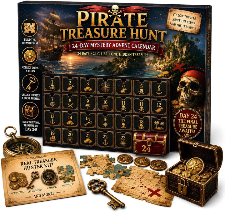 Escape Room Advent Calendar With Mystery Puzzles | Christmas