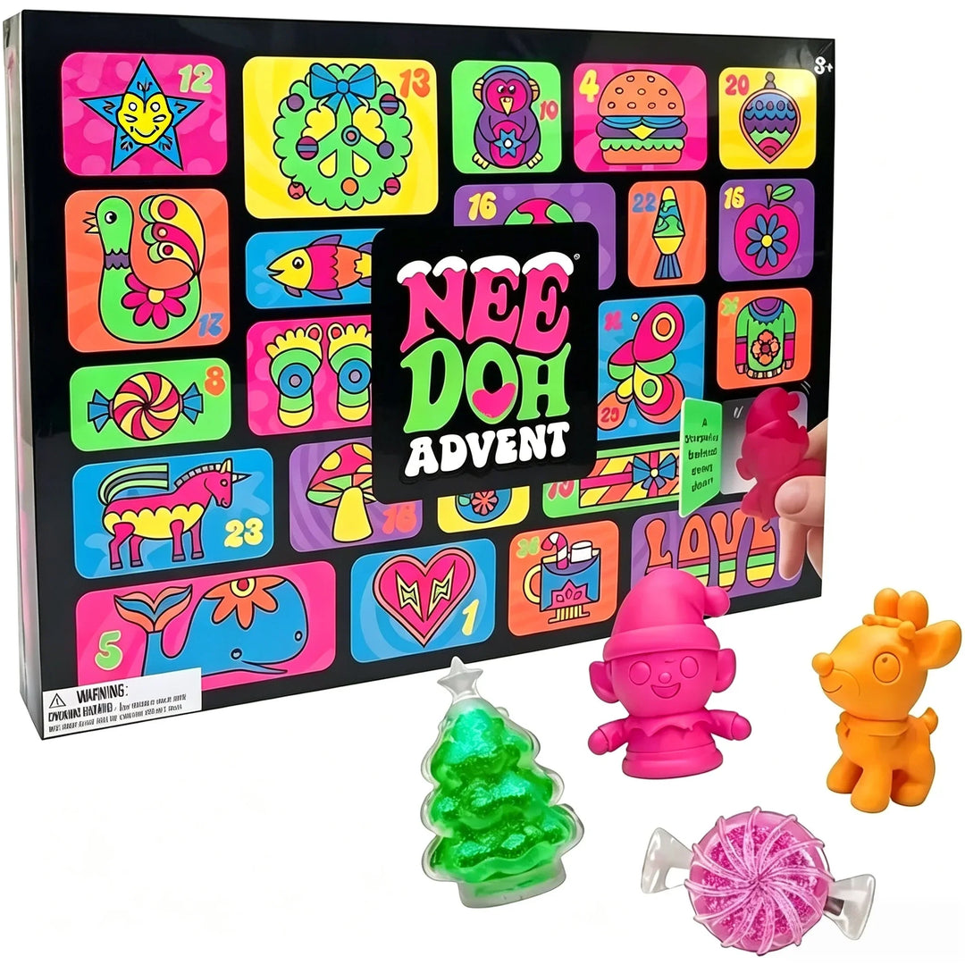 Mini Squishy Toys Advent Calendar For Kids | Christmas